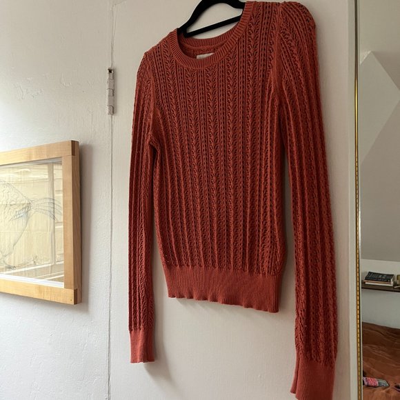 Bardot Pointelle Sweater - XS - Picture 2 of 7
